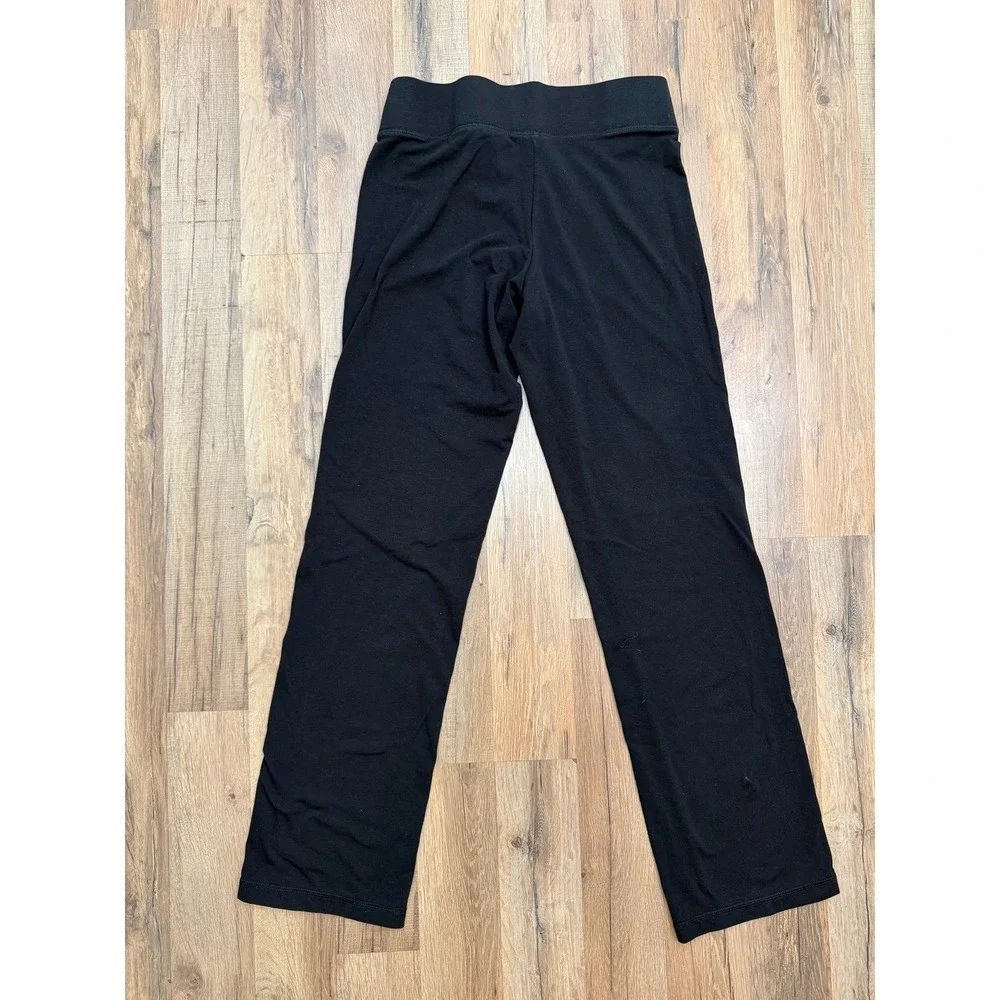 Danskin Black Leggings Women Small 4-6 Athletic Yoga‎ Stretch Pants High Rise
